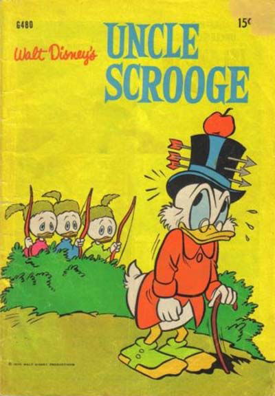 Walt Disney's Giant Comics [G Series] (WG Publications, 1951 series) #G480 — Walt Disney Uncle Scrooge (1970)