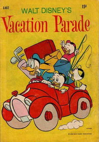 Walt Disney's Giant Comics [G Series] (WG Publications, 1951 series) #G482 — Walt Disney's Vacation Parade August 1970