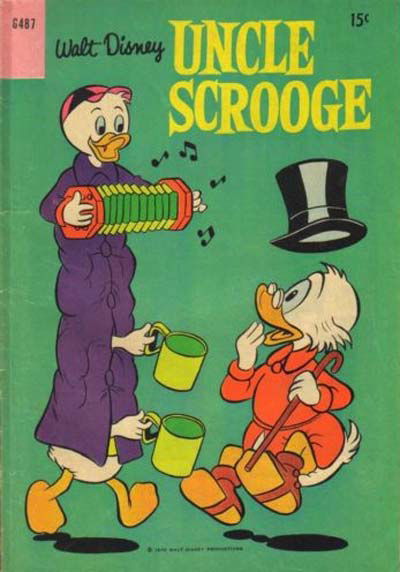 Walt Disney's Giant Comics [G Series] (WG Publications, 1951 series) #G487 — Walt Disney Uncle Scrooge (1970)