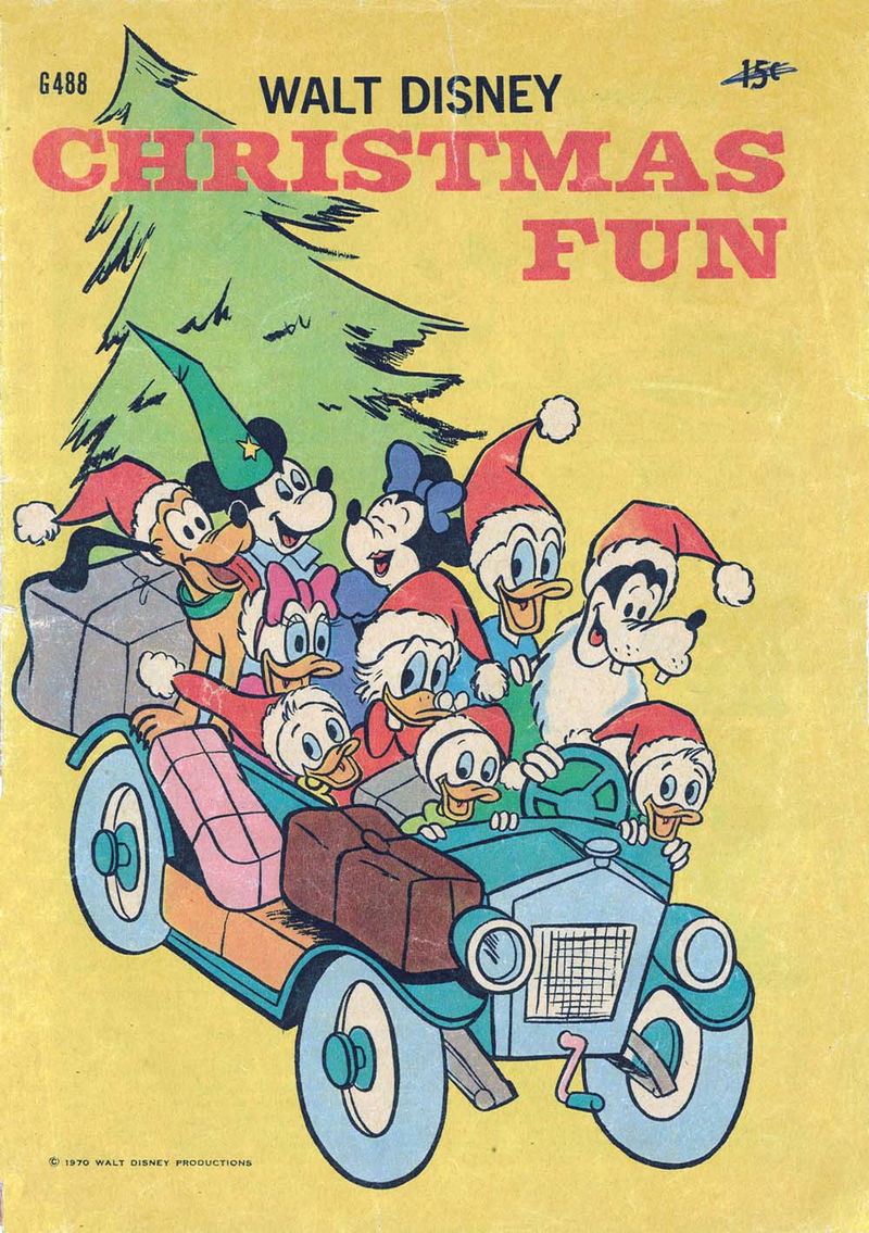 Walt Disney's Giant Comics [G Series] (WG Publications, 1951 series) #G488 — Walt Disney Christmas Fun ([1970?])