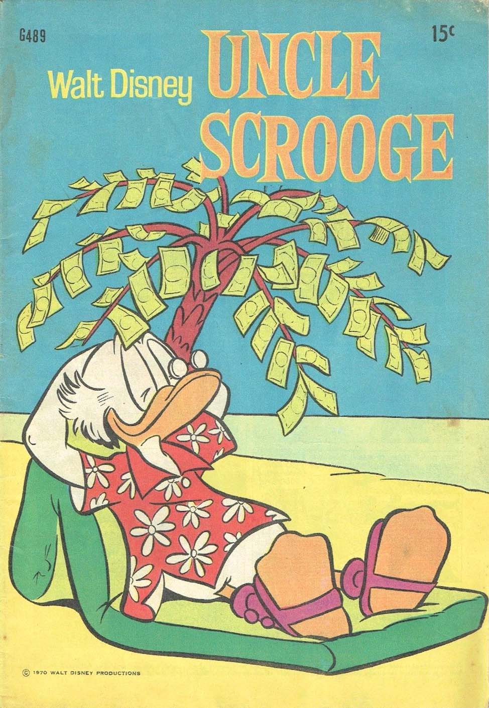 Walt Disney's Giant Comics [G Series] (WG Publications, 1951 series) #G489 — Walt Disney Uncle Scrooge (November 1970)
