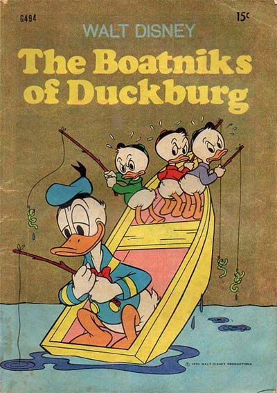 Walt Disney's Giant Comics [G Series] (WG Publications, 1951 series) #G494 — The Boatniks of Duckburg (1970)