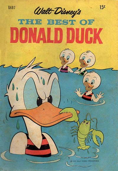 Walt Disney's Giant Comics [G Series] (WG Publications, 1951 series) #G497 — Walt Disney's the Best of Donald Duck (1971)