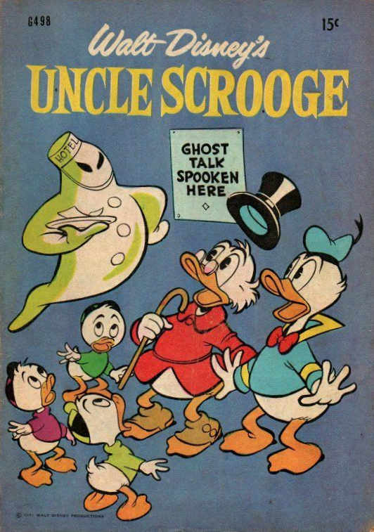 Walt Disney's Giant Comics [G Series] (WG Publications, 1951 series) #G498 (January 1971) —Walt Disney's Uncle Scrooge