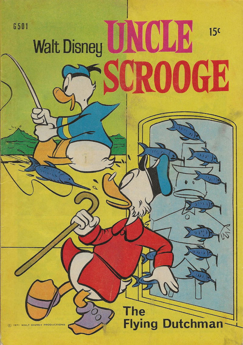 Walt Disney's Giant Comics [G Series] (WG Publications, 1951 series) #G501 — Walt Disney Uncle Scrooge ([1971?])
