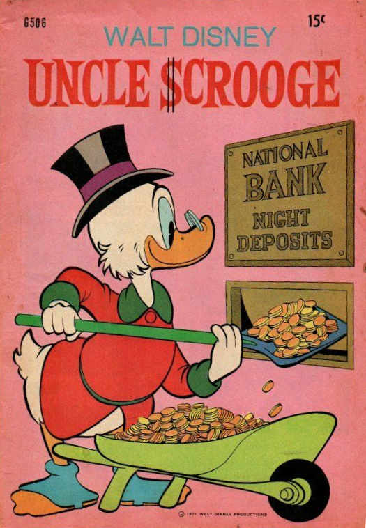 Walt Disney's Giant Comics [G Series] (WG Publications, 1951 series) #G506 — Walt Disney Uncle Scrooge (July 1971)