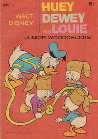 Walt Disney's Giant Comics [G Series] (WG Publications, 1951 series) #G509 — Walt Disney Huey Dewey and louie Junior Woodchucks 1971