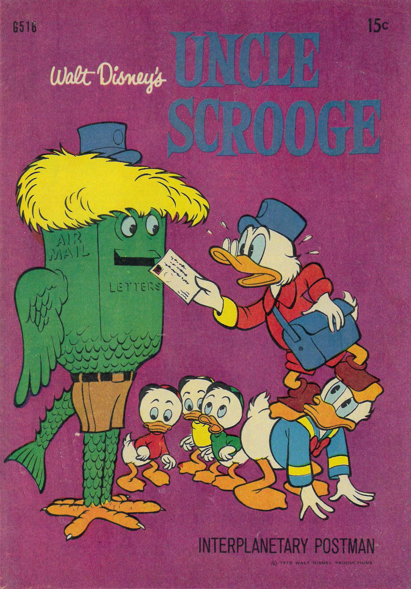 Walt Disney's Giant Comics [G Series] (WG Publications, 1951 series) #G516 (1972)