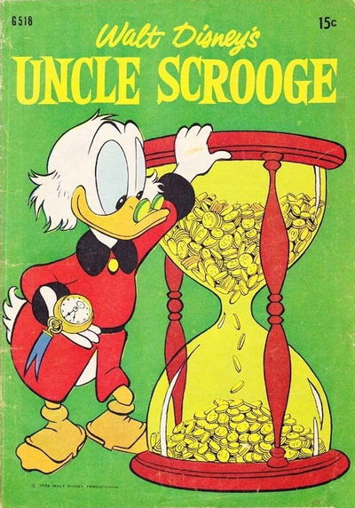 Walt Disney's Giant Comics [G Series] (WG Publications, 1951 series) #G518 — Walt Disney's Uncle Scrooge 1972