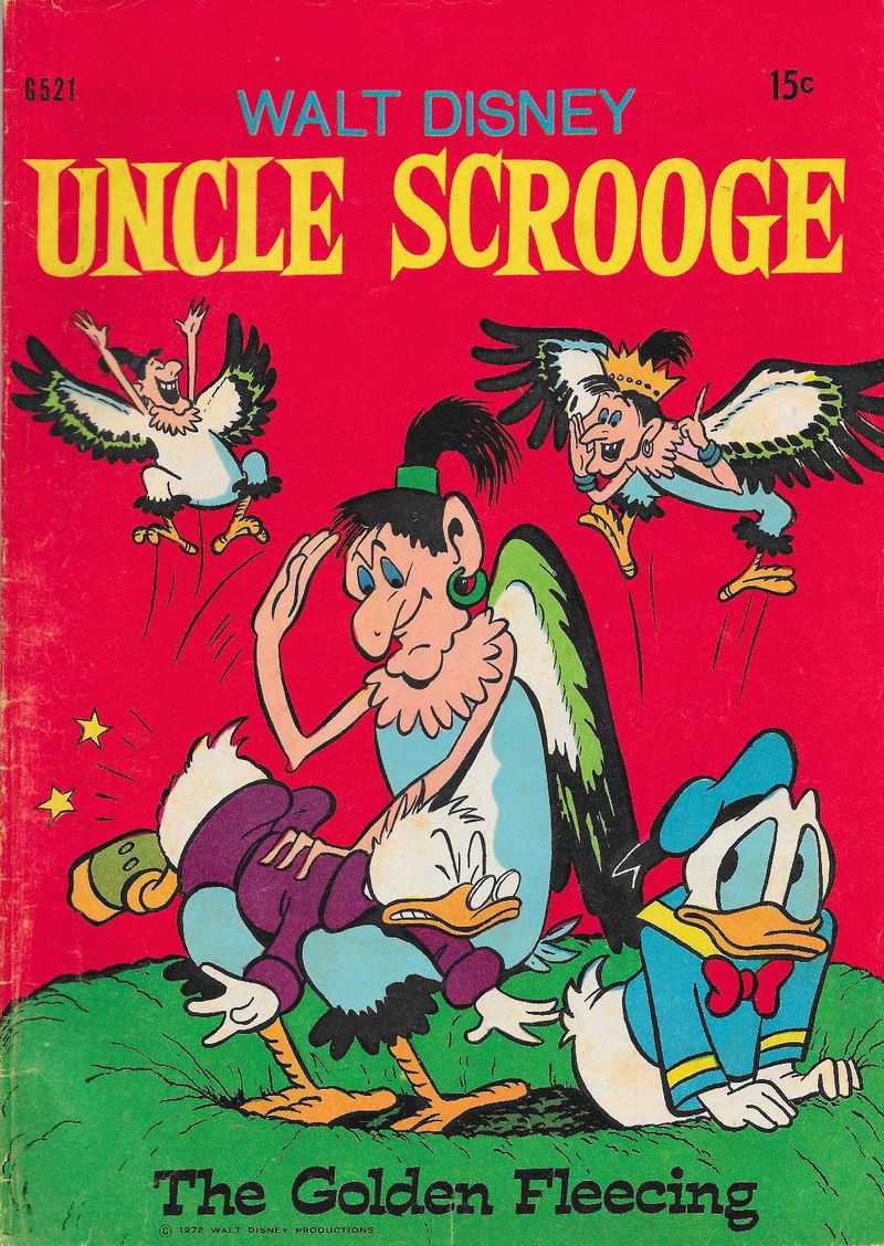 Walt Disney's Giant Comics [G Series] (WG Publications, 1951 series) #G521 — Walt Disney Uncle Scrooge ([March 1972?])