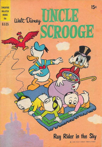 Walt Disney's Giant Comics [G Series] (WG Publications, 1951 series) #G525 — Walt Disney Uncle Scrooge ([May 1972?])