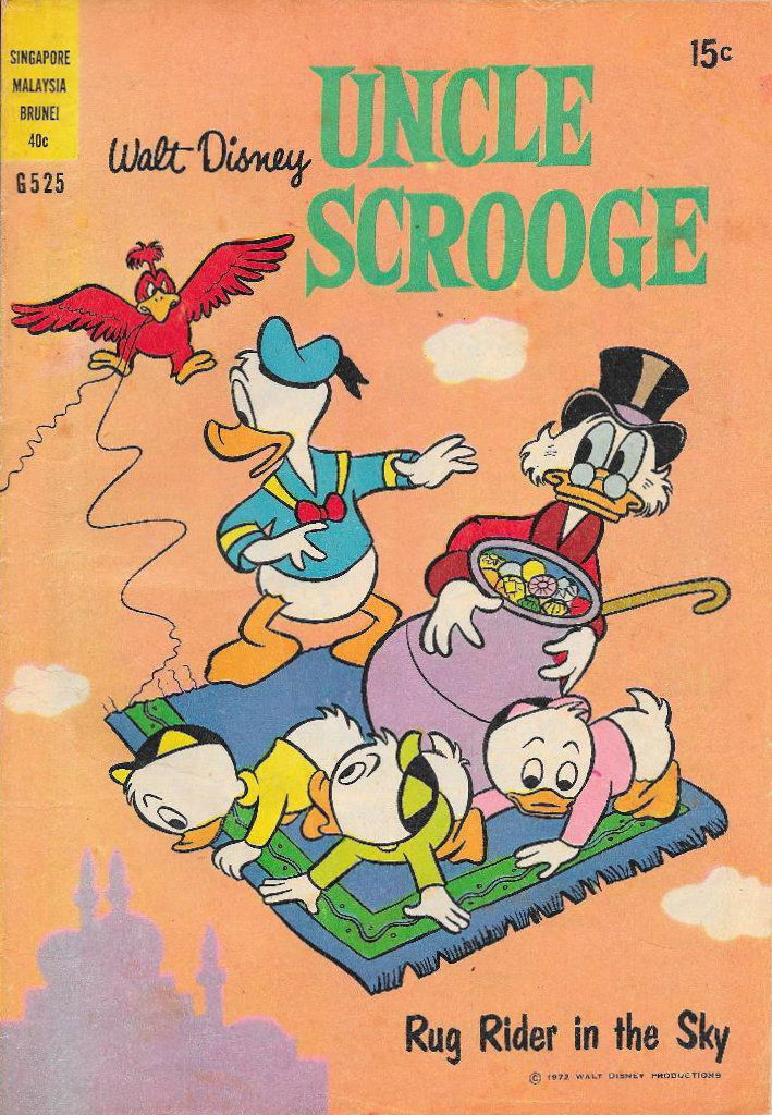 Walt Disney's Giant Comics [G Series] (WG Publications, 1951 series) #G525 — Walt Disney Uncle Scrooge ([May 1972?])