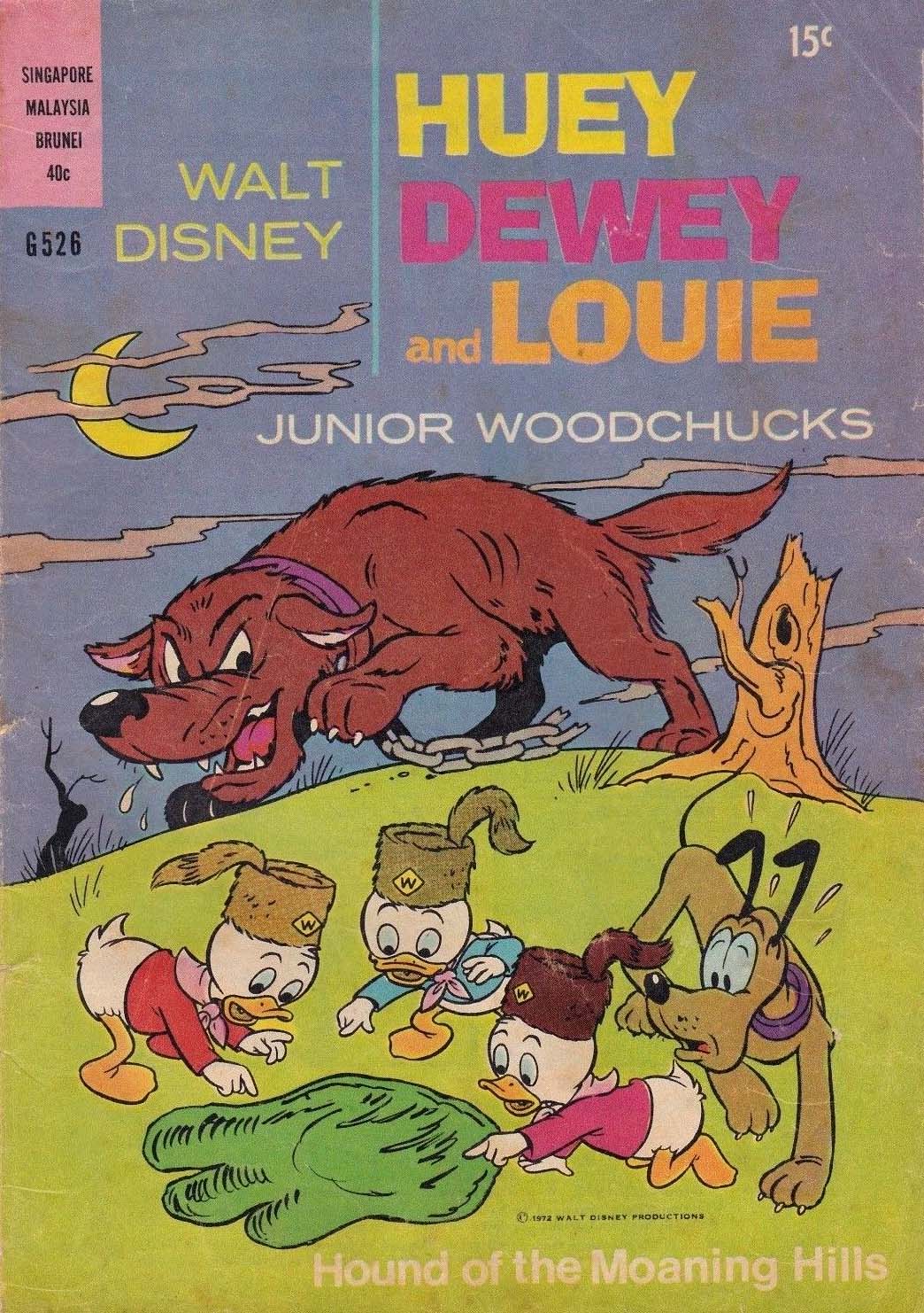 Walt Disney's Giant Comics [G Series] (WG Publications, 1951 series) #G526 — Walt Disney Huey Dewey and Louie Junior Woodchucks (1972)