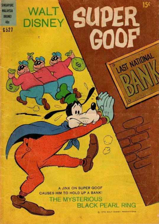 Walt Disney's Giant Comics [G Series] (WG Publications, 1951 series) #G527 — Walt Disney Super Goof (June 1972)