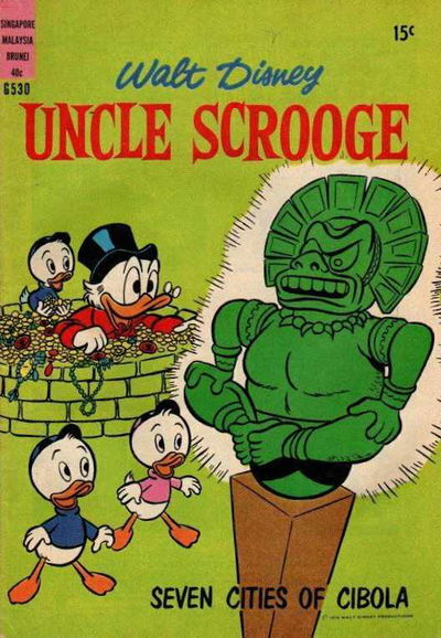 Walt Disney's Giant Comics [G Series] (WG Publications, 1951 series) #G530 — Walt Disney Uncle Scrooge 1972