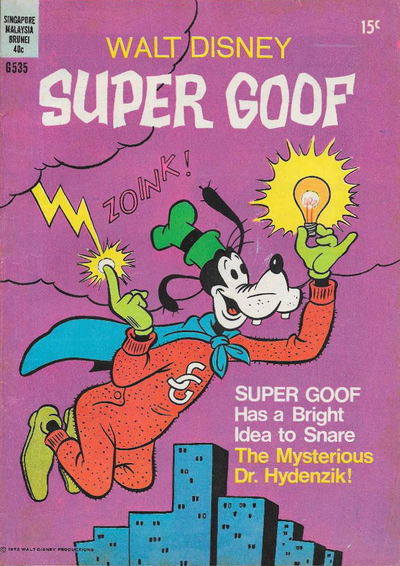 Walt Disney's Giant Comics [G Series] (WG Publications, 1951 series) #G535 ([September 1972?])