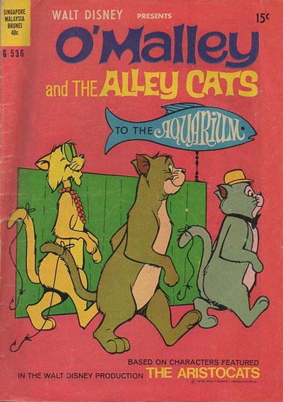 Walt Disney's Giant Comics [G Series] (WG Publications, 1951 series) #G536 — Walt Disney Presents O'Malley and the Alley Cats [1972]