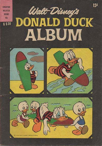 Walt Disney's Giant Comics [G Series] (WG Publications, 1951 series) #G538 — Walt Disney's Donald Duck Album (1972)