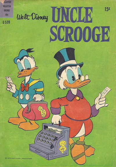 Walt Disney's Giant Comics [G Series]  #G539 ([November 1972?])