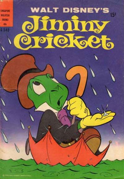 Walt Disney's Giant Comics [G Series] (WG Publications, 1951 series) #G540 — Walt Disney's Jiminy Cricket (1972)