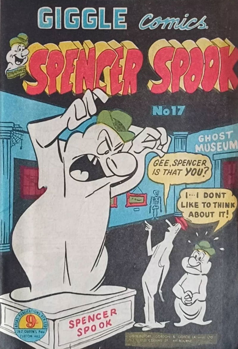 Giggle Comics (Atlas, 1955? series) #17 — Spencer Spook ([June 1956?])