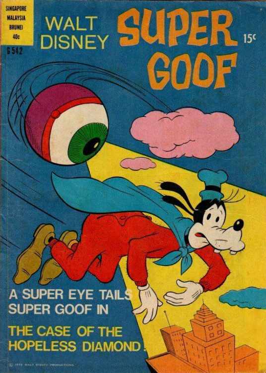 Walt Disney's Giant Comics [G Series] (WG Publications, 1951 series) #G542 — Walt Disney Super Goof (December 1972)