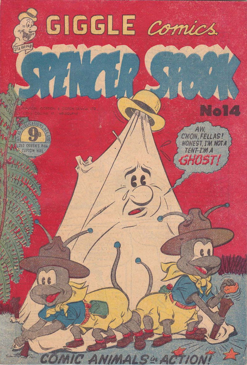 Giggle Comics (Atlas, 1955? series) #14 — Spencer Spook ([1956?])