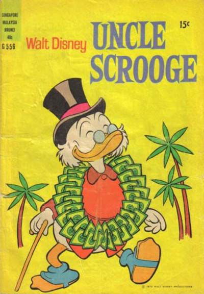 Walt Disney's Giant Comics [G Series] (WG Publications, 1951 series) #G556 — Walt Disney Uncle Scrooge (1973)