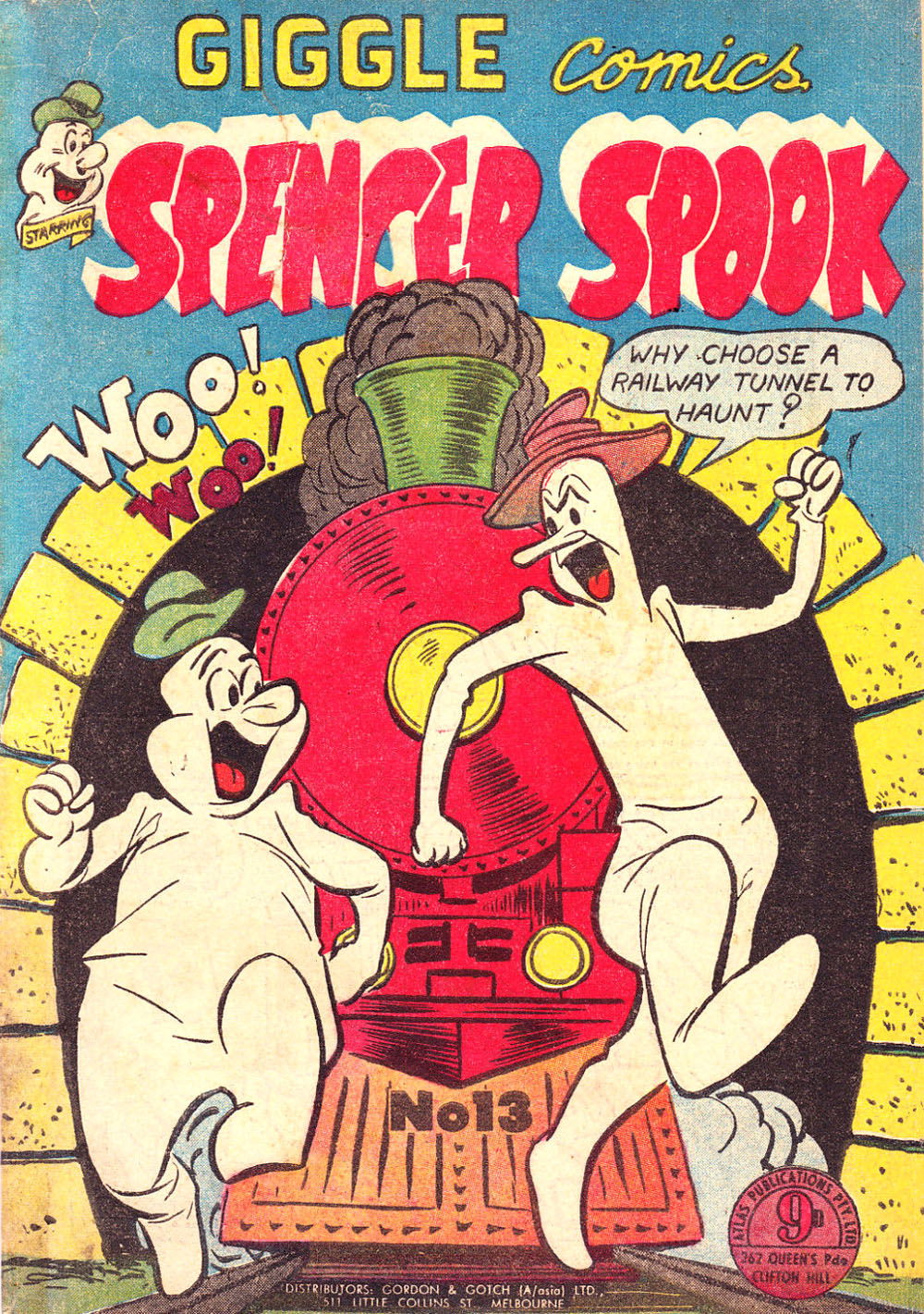 Giggle Comics (Atlas, 1955? series) #13 — Spencer Spook ([February 1956?])