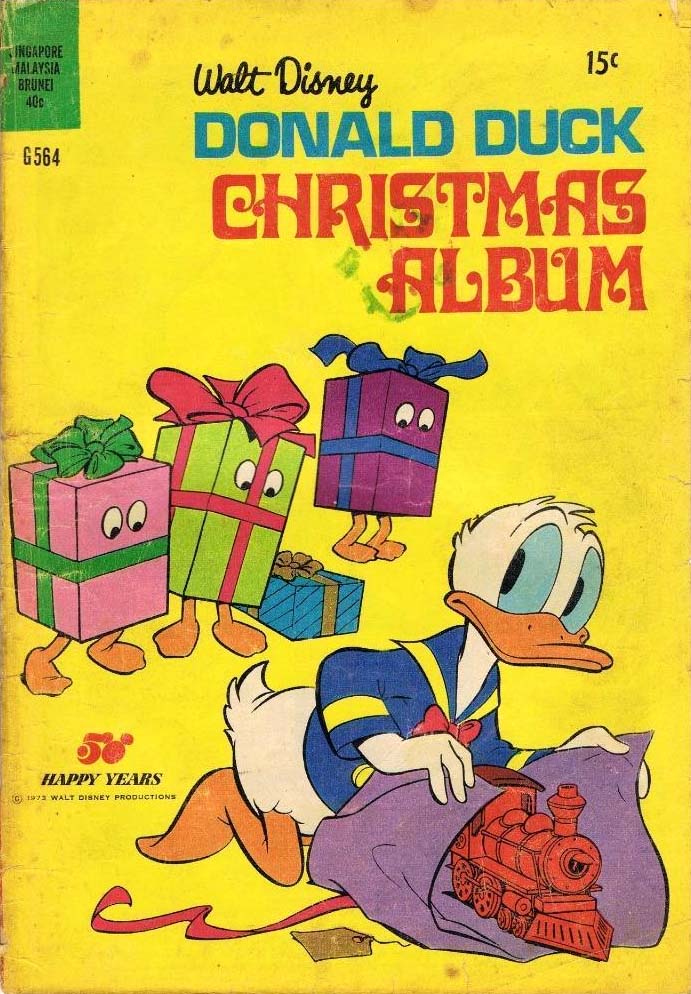 Walt Disney's Giant Comics [G Series] (WG Publications, 1951 series) #G564 — Walt Disney Donald Duck Christmas Album (1973)