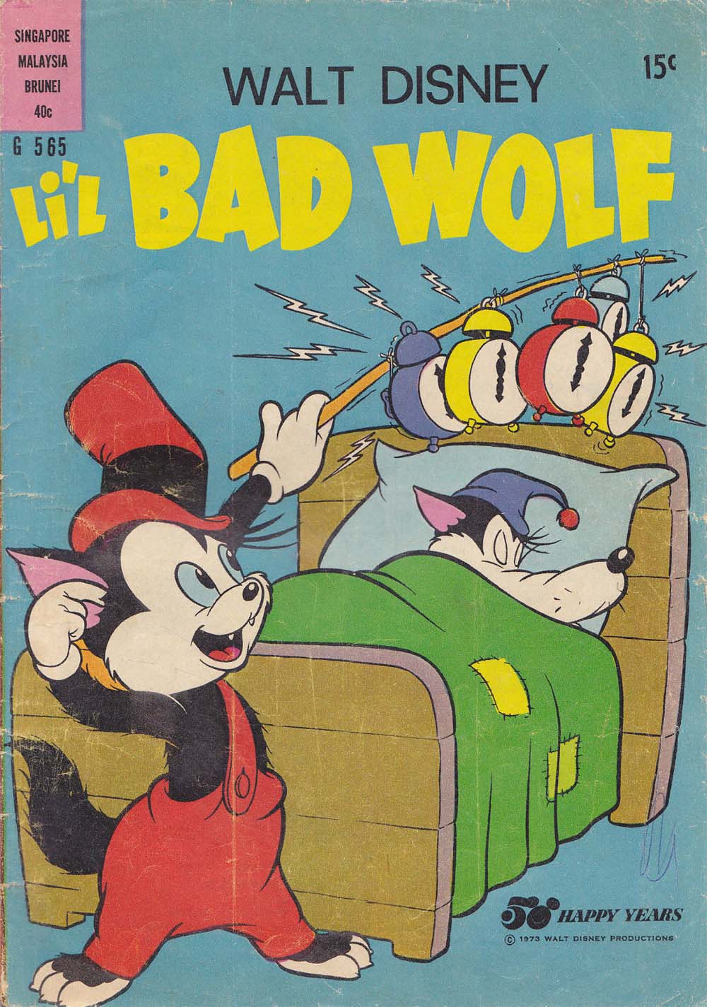 Walt Disney's Giant Comics [G Series] (WG Publications, 1951 series) #G565 — Li'l Bad Wolf (1973)