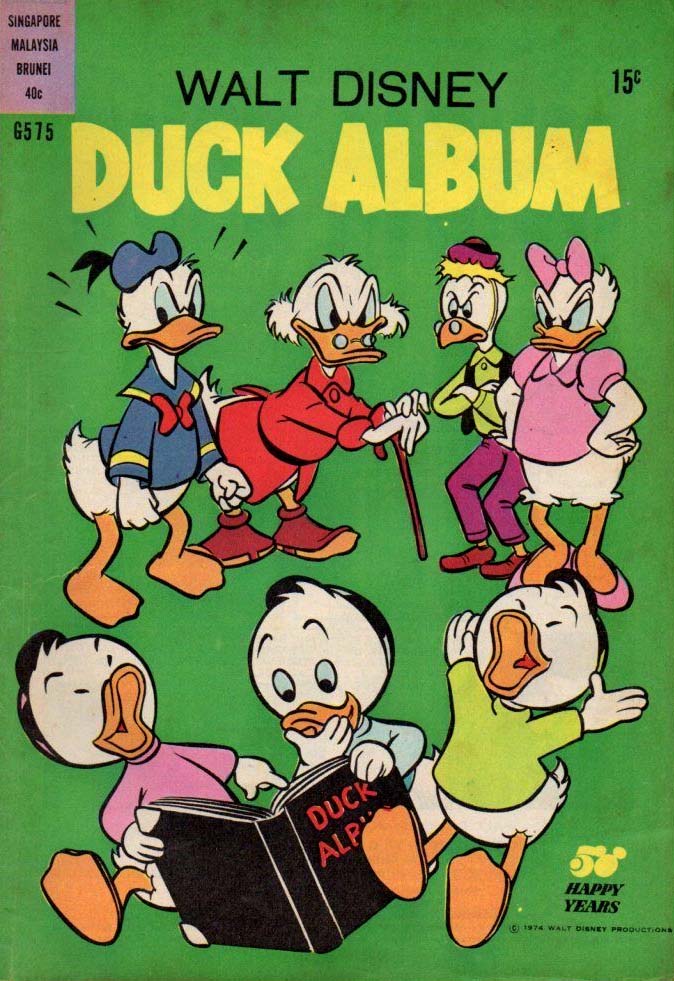 Walt Disney's Giant Comics [G Series] (WG Publications, 1951 series) #G575 — Walt Disney Duck Album (1974)