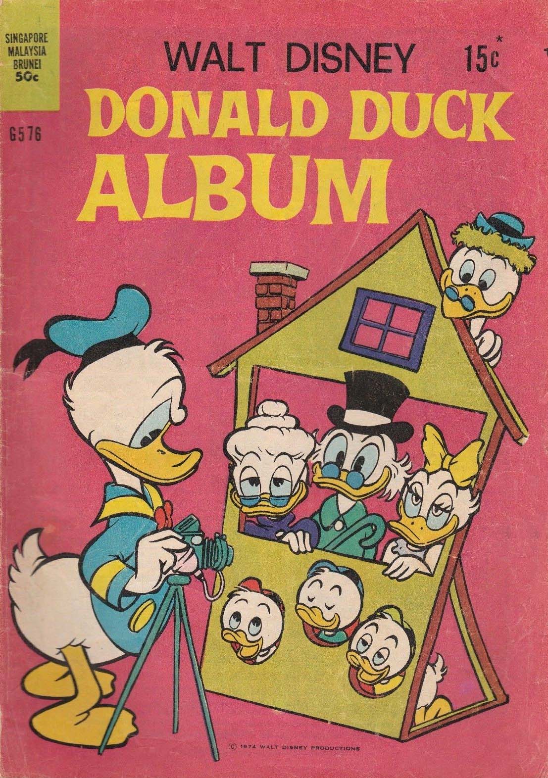 Walt Disney's Giant Comics [G Series] (WG Publications, 1951 series) #G576 — Walt Disney Donald Duck Album (1974)