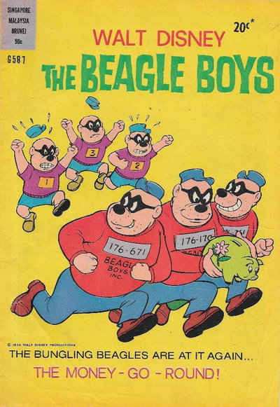 Walt Disney Giant Comics [G Series]  #G587 ([June 1974?])