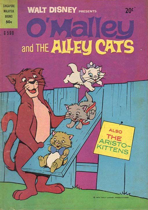 Walt Disney Giant Comics [G Series] (Wogan, 1974 series) #G590 (1974) —Walt Disney Presents O'Malley and the Alley Cats