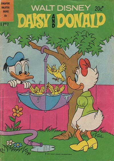 Walt Disney Giant Comics [G Series] (Wogan, 1974 series) #G602 — Walt Disney Daisy and Donald (1975)