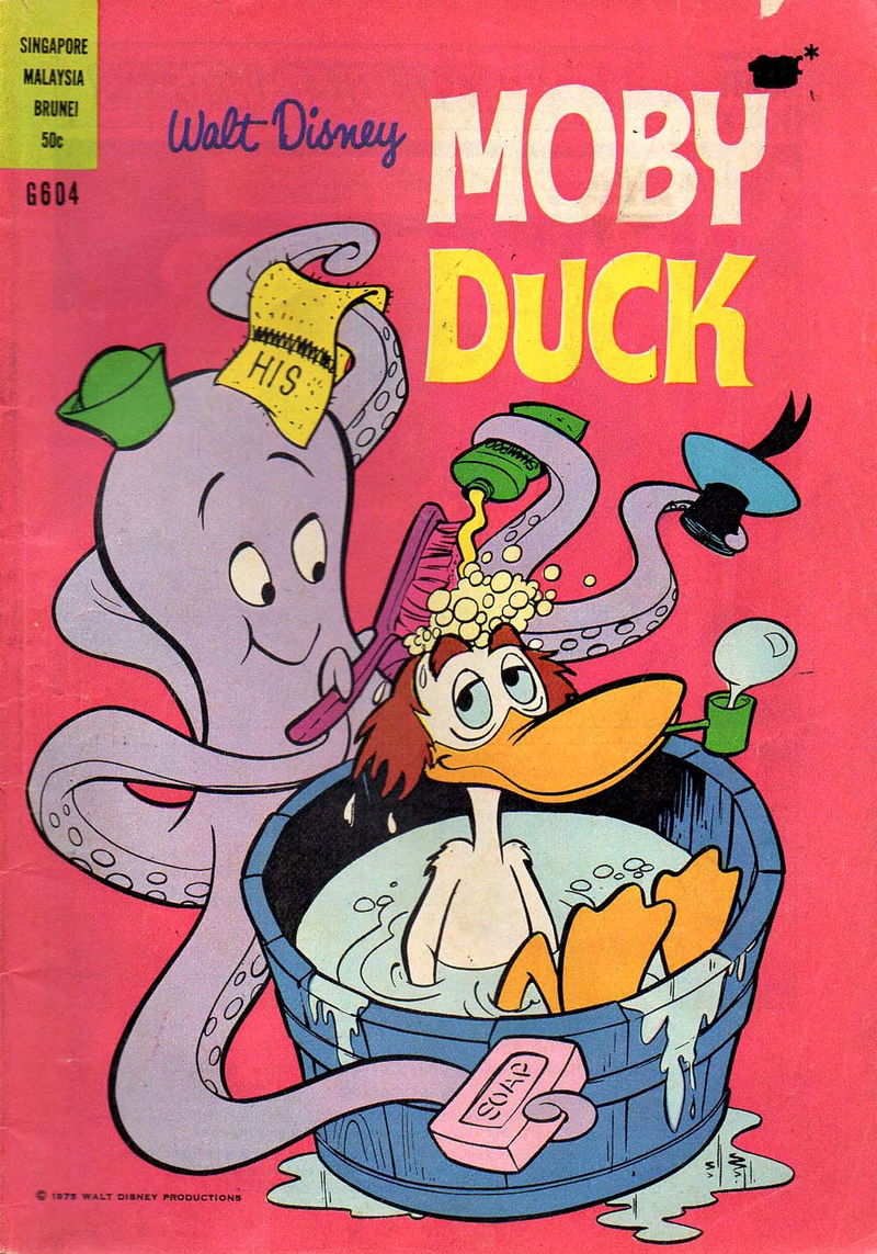Walt Disney Giant Comics [G Series] (Wogan, 1974 series) #G604 — Walt Disney Moby Duck (1975)