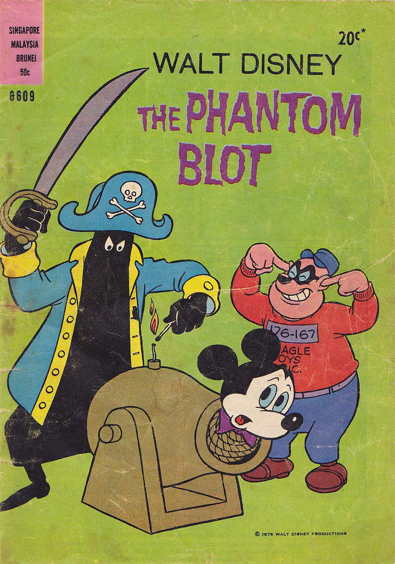 Walt Disney Giant Comics [G Series] (Wogan, 1974 series) #G609 — Walt Disney The Phantom Blot ([1975])