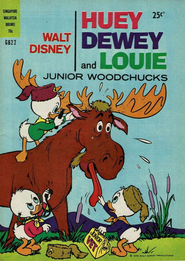 Walt Disney Giant Comics [G Series] (Wogan, 1974 series) #G622 ([1975?]) —Walt Disney Huey Dewey and Louie Junior Woodchucks