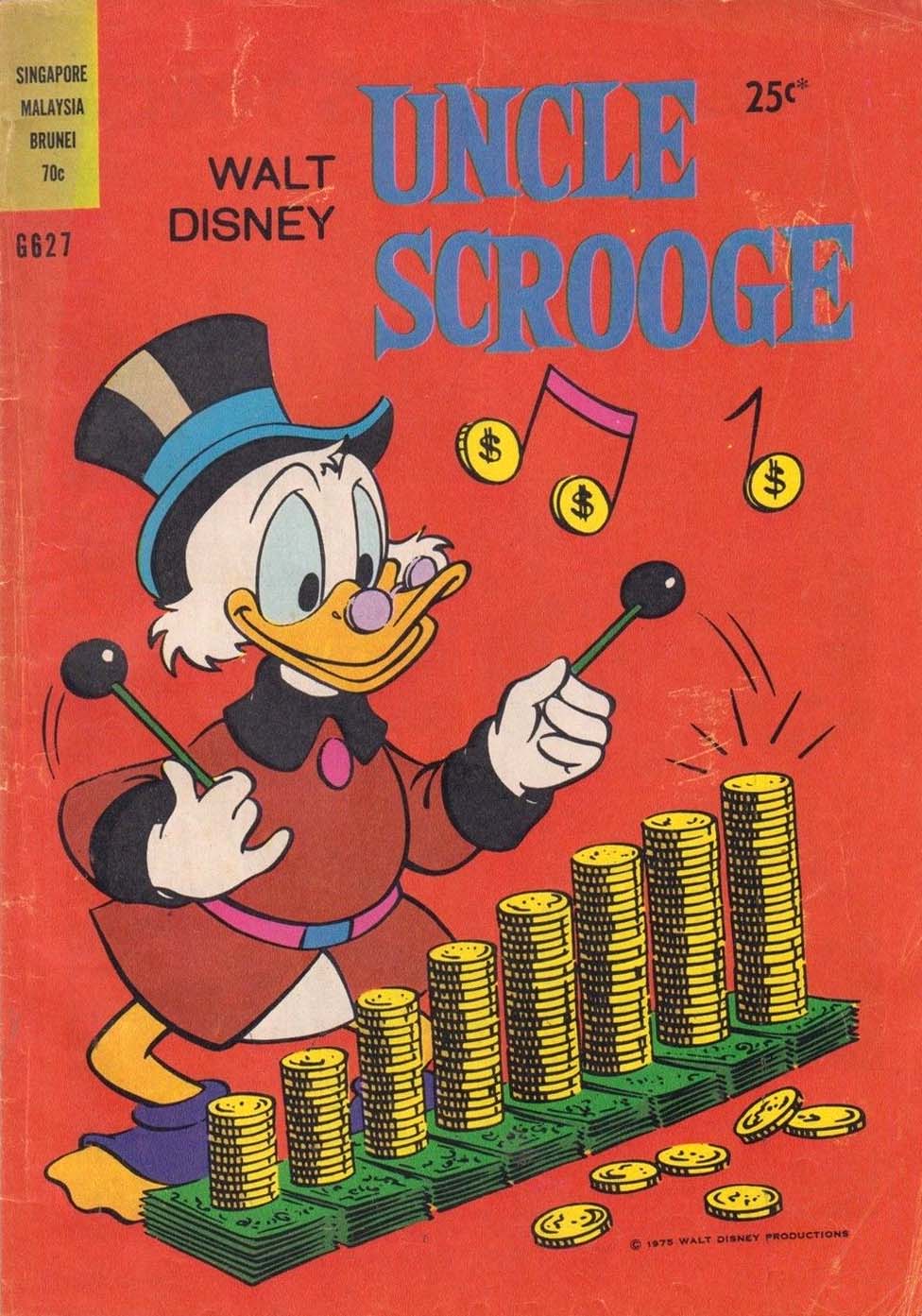 Walt Disney Giant Comics [G Series] (Wogan, 1974 series) #G627 — Walt Disney Uncle Scrooge (1975)