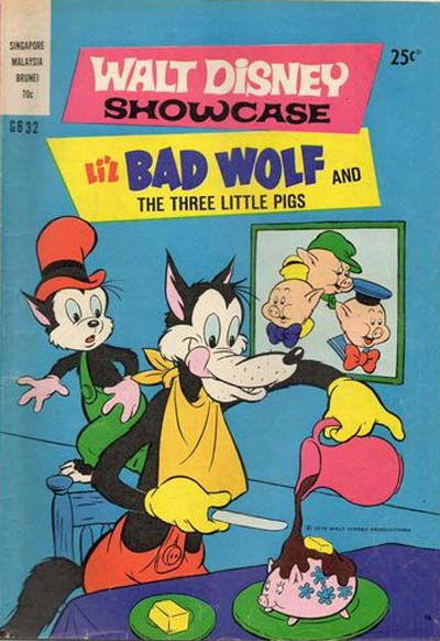 Walt Disney Giant Comics [G Series] (Wogan, 1974 series) #G632 — Walt Disney Showcase Li'l Bad Wolf and the Three Pigs ([1975?])