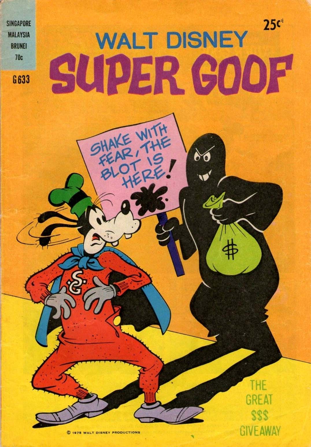 Walt Disney Giant Comics [G Series] (Wogan, 1974 series) #G633 — Walt Disney Super Goof (1975)