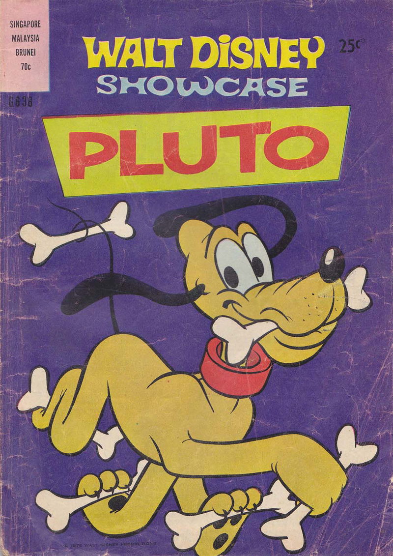 Walt Disney Giant Comics [G Series] (Wogan, 1974 series) #G638 — Walt Disney Showcase Pluto (1976)
