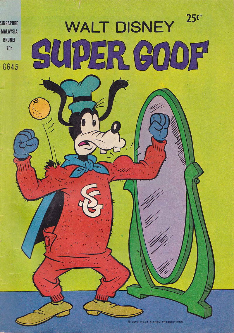 Walt Disney Giant Comics [G Series] (Wogan, 1974 series) #G645 — Walt Disney Super Goof (1976)