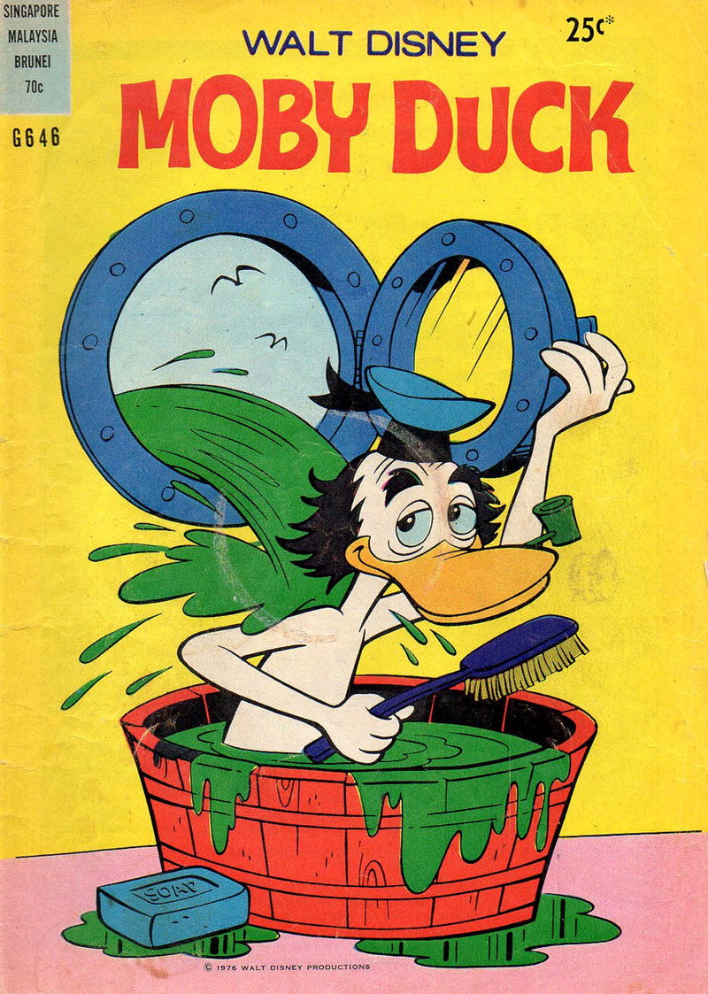 Walt Disney Giant Comics [G Series] (Wogan, 1974 series) #G646 — Walt Disney Moby Duck (1976)