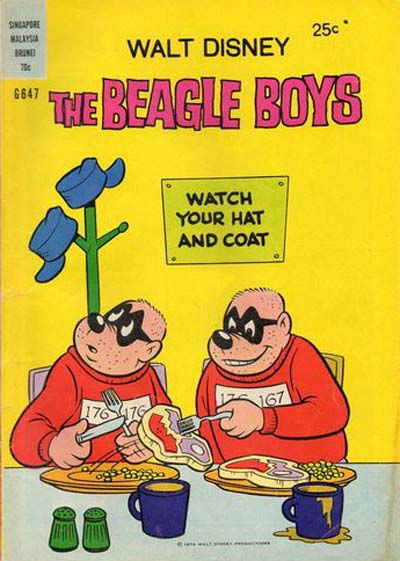 Walt Disney Giant Comics [G Series] (Wogan, 1974 series) #G647 — Walt Disney The Beagle Boys (1976)