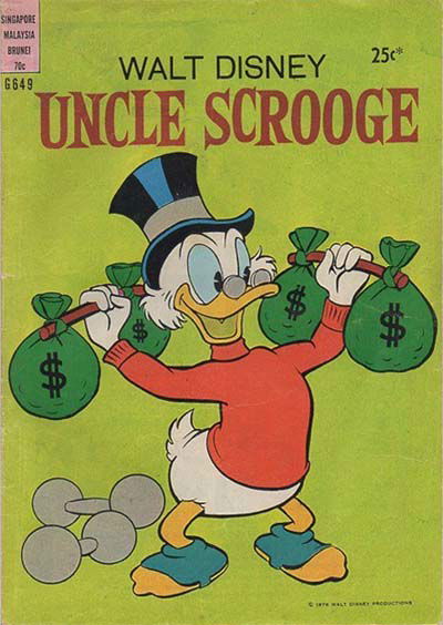Walt Disney Giant Comics [G Series] (Wogan, 1974 series) #G649 — Walt Disney Uncle Scrooge (1976)
