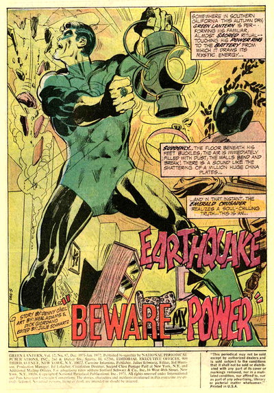 Beware My Power (<span class="fw-500">Green Lantern</span>  #87 (December 1971-January 1972)), page 1