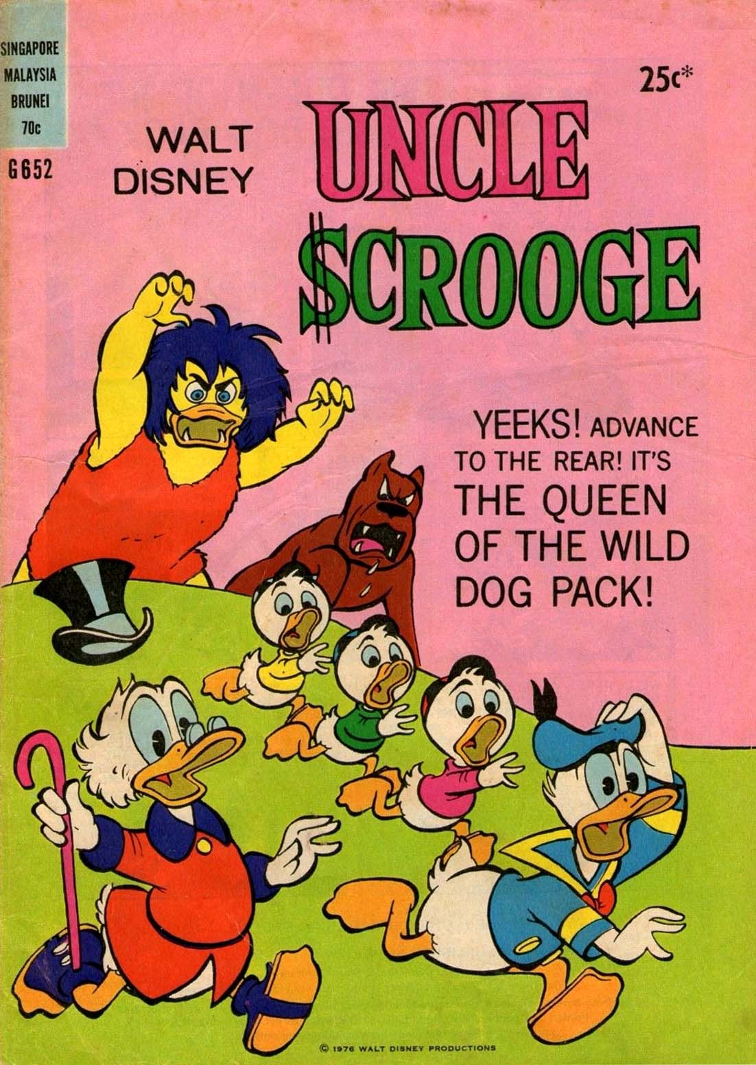 Walt Disney Giant Comics [G Series] (Wogan, 1974 series) #G652 — Walt Disney Uncle Scrooge (1976)