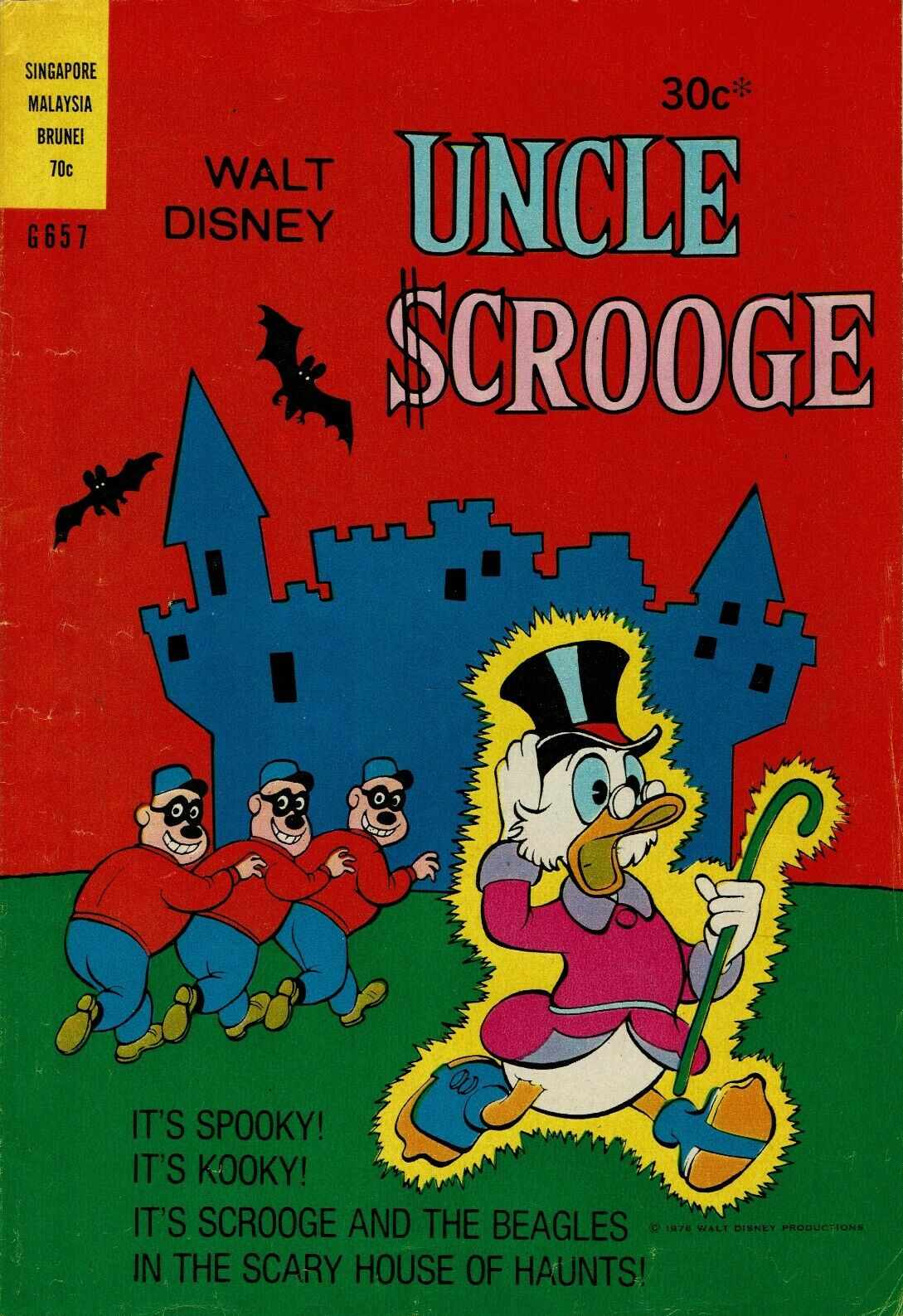 Walt Disney Giant Comics [G Series] (Wogan, 1974 series) #G657 — Walt Disney Uncle Scrooge (1976)